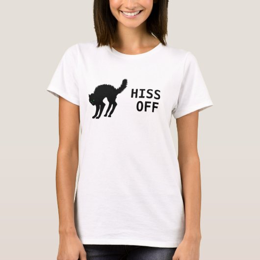 Hiss-off-Shirt T-shirt (Voorkant)