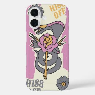 Hiss Off - Tattoo Snake iPhone 16 Hoesje