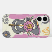 Hiss Off - Tattoo Snake Case-Mate iPhone Case (Achterkant (horizontaal))