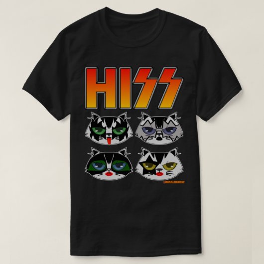 HISS T-SHIRT (Design voorkant)