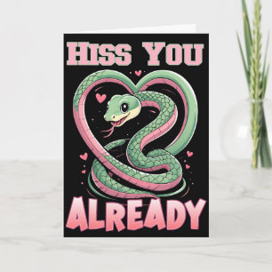 Hiss You Already Cute Snake Card Kaart