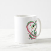 Hiss You Already Cute Snake Mug Koffiemok (Voorkant rechts)