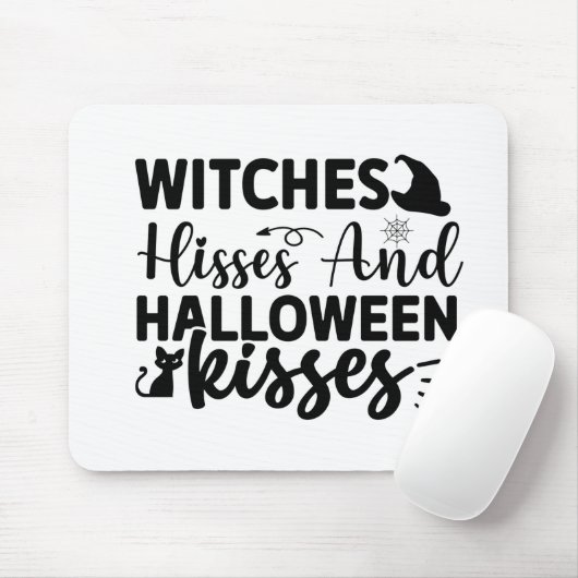 Hisses en Halloween Kisses Muismat (Met muis)