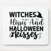 Hisses en Halloween Kisses Muismat (Voorkant)
