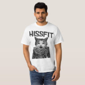 Hissfit Rebel Misfit Kitty Cat T-shirt (Voorkant volledig)