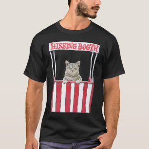 Hissing Booth Kitten Kitty Cat Furmdad voor C T-shirt