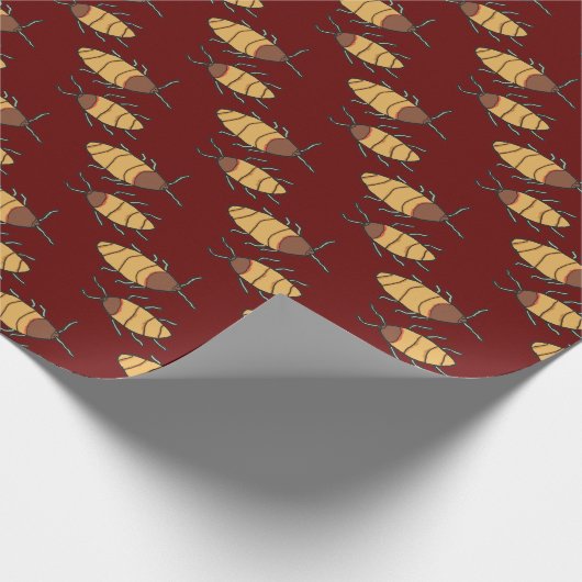 Hissing Cockroach Cadeaupapier (Hoek)