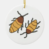 Hissing Cockroach Keramisch Ornament (Voorkant)