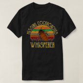 Hissing Cockroaches whisky, hissing roaches T-shirt (Design voorkant)