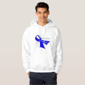 Histiocytose Bewustheid Lint Hoodie (Voorkant volledig)