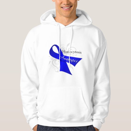 Histiocytose Bewustheid Lint Hoodie (Voorkant)