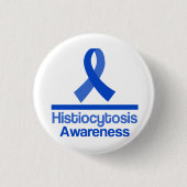 Histiocytose Bewustheid Ronde Button 3,2 Cm (Voorkant)