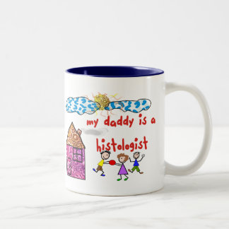 Histologen Kinder T-shirts Tweekleurige Koffiemok