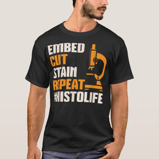 Histologische histoloog van de histoloog t-shirt (Voorkant)