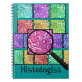 Histologist Gifts Magnified Cells Design Notitieboek (Voorkant)