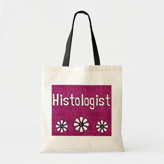 Histoloog Daisy Canvas tas (Voorkant)