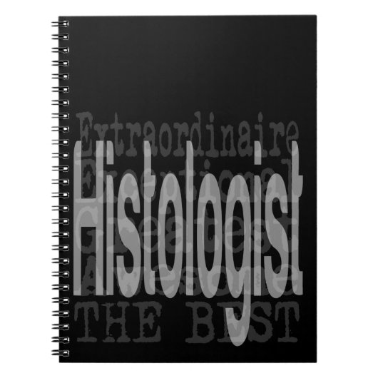 Histoloog Extraordinaire Notitieboek (Voorkant)