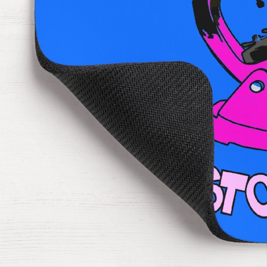 Histoloog geeft microscoopontwerp muismat (Hoek)