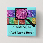 Histoloog Name Badge Button (Voorkant)