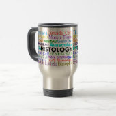 Histoloog Terminology Travel Mug Reisbeker (Voorkant links)