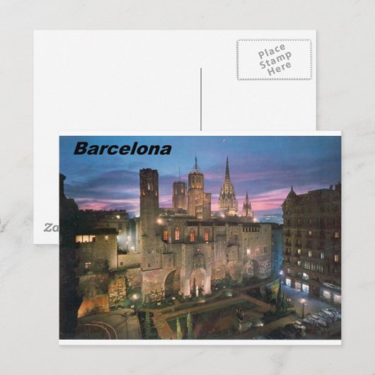 historia - barcelona - barrio - gotico Angie Briefkaart (Voorkant / Achterkant)