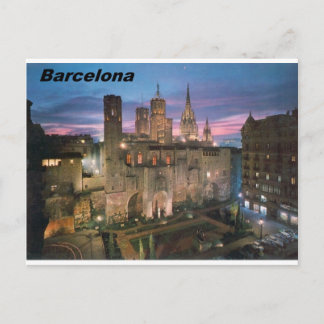 historia - barcelona - barrio - gotico Angie Briefkaart