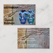 Historiaans ontwerp afsprakenkaartje (Voorkant / Achterkant)