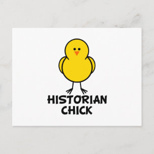 Historian Chick Briefkaart