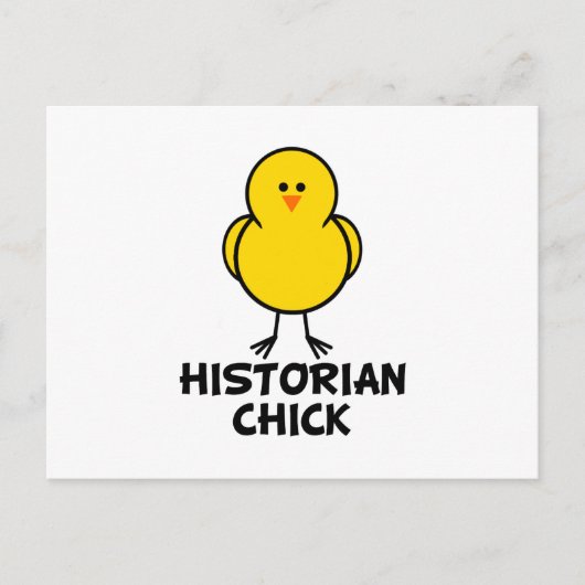 Historian Chick Briefkaart (Voorkant)