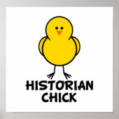 Historian Chick Poster (Voorkant)