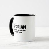 Historian Coffee Mok (Voorkant links)