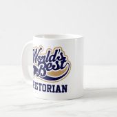 Historian Worlds Best Gift Koffiemok (Voorkant links)