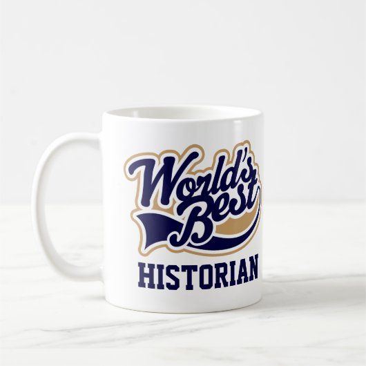 Historian Worlds Best Gift Koffiemok (Links)