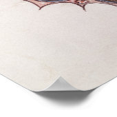 Historiated initiaal 'L' die structuur van Poster (Hoek)