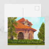 Historic 1904 World’s Fair Pavilion - St Louis Briefkaart (Voorkant / Achterkant)
