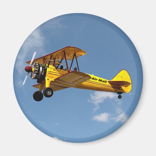 Historic Air Mail Service Centennial Magneet (Voorkant)