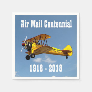 Historic Air Mail Service Centennial Servet