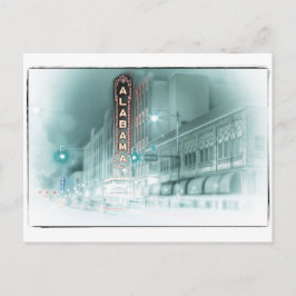 Historic Alabama Theater in Birmingham, Alabama Briefkaart