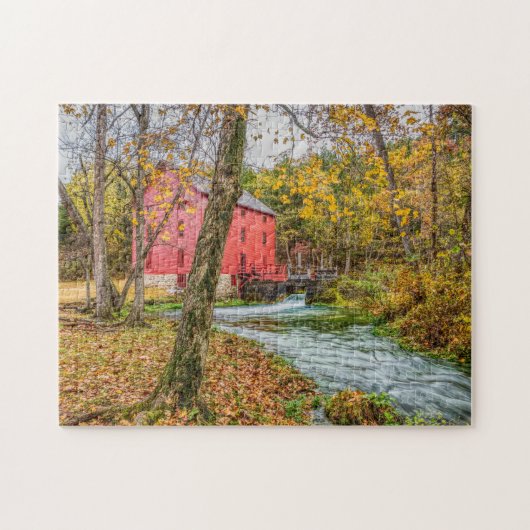 Historic Alley Mill Legpuzzel (Horizontaal)