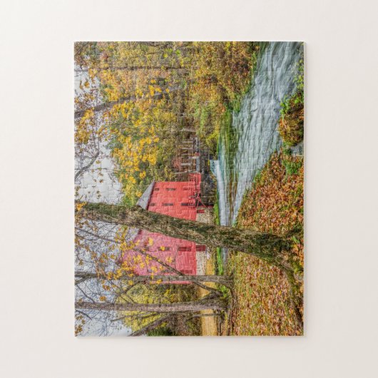 Historic Alley Mill Legpuzzel (Verticaal)