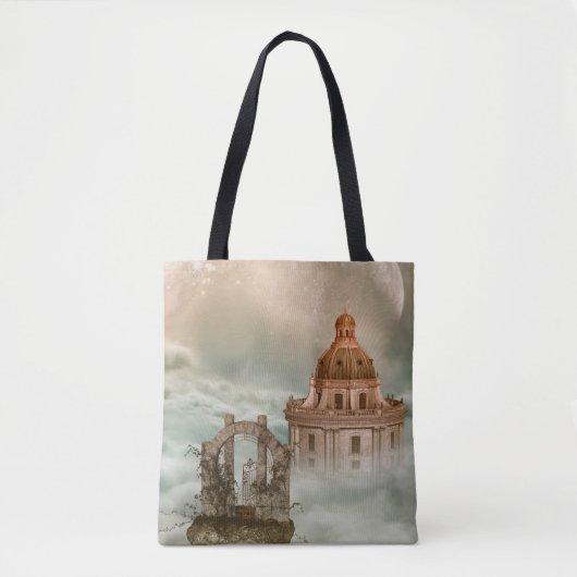 Historic Architecture Canvas tas – Elegant reizen (Voorkant)