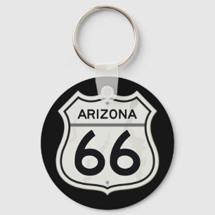 Historic Arizona US Route 66 Sleutelhanger