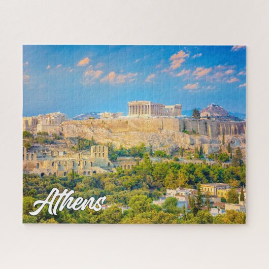 Historic Athens, Griekenland Legpuzzel (Horizontaal)