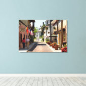 Historic Aviles Street Canvas Afdruk (Insitu (Houten vloer))