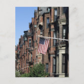 Historic back Bay Area, Boston, Massachusetts Briefkaart (Voorkant)