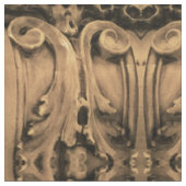 Historic Baker City, Oregon Courthouse Fabric 2 Stof (Close Up)