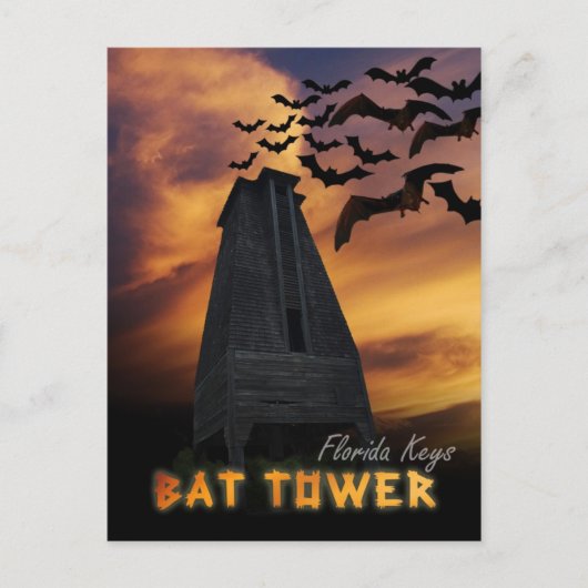 Historic Bat Tower, Sugarloaf Key, Florida Briefkaart (Voorkant)