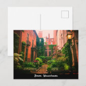Historic Beacon Hill, Boston, Massachusetts Briefkaart (Voorkant / Achterkant)