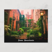 Historic Beacon Hill, Boston, Massachusetts Briefkaart (Voorkant)