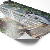 Historic Beaufort, South Carolina, Inn Foto Afdruk (Hoek)